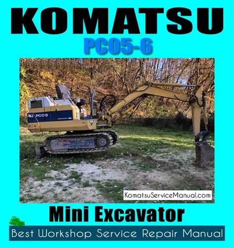 komatsu mini excavator repair manual|komatsu parts catalog online.